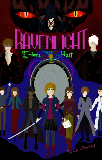 Ravenlight Embers of the Past COVER 3rd Ed